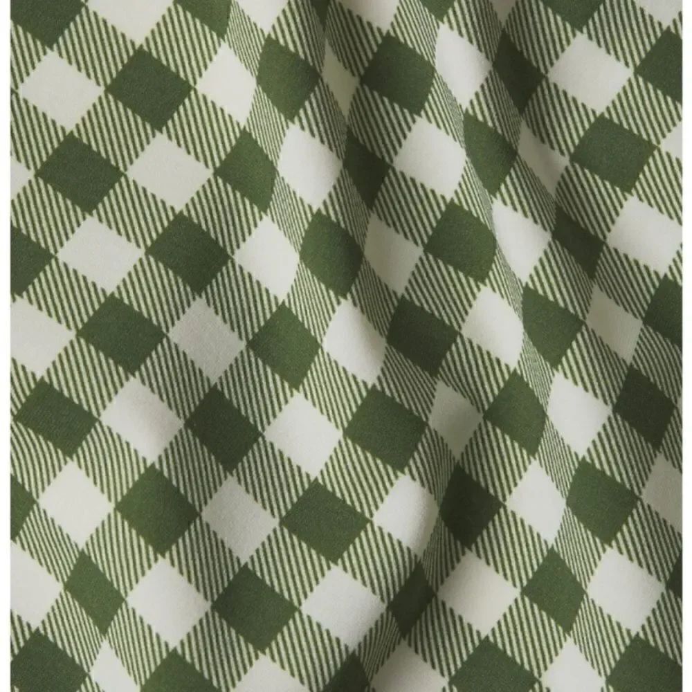 Tory Burch Green Gingham Hipster Bikini Bottoms - Picture 4 of 8